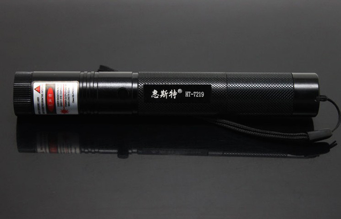 100mw~200mw Focusable Green Laser Pointer with safety key / 5 Lens
